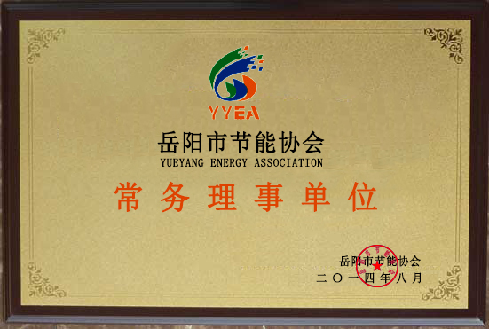 岳陽市節(jié)能協(xié)會常務(wù)理事單位