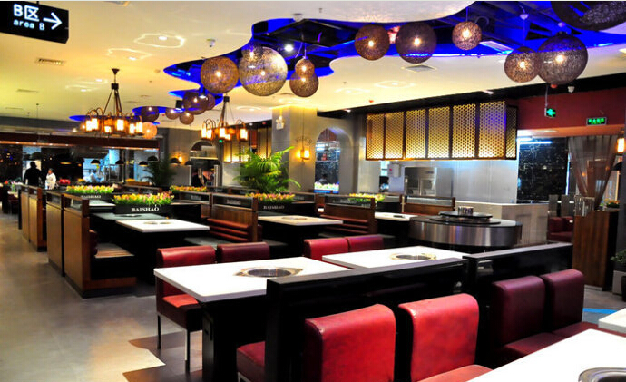 佰燒餐廳內(nèi)部環(huán)境